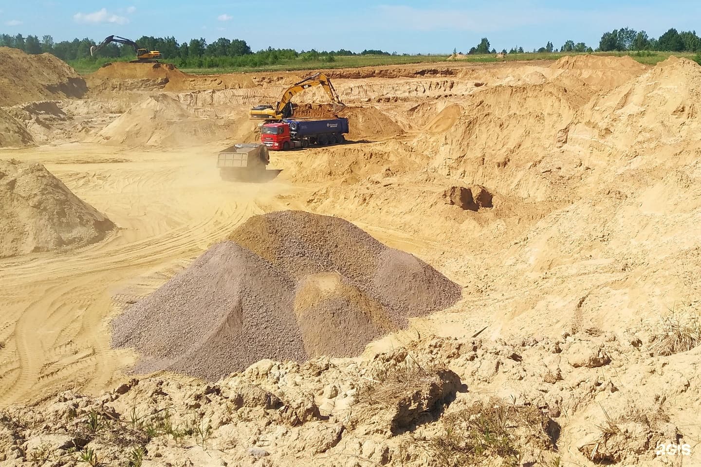 Rubble trade, офис и производственно-складская территория