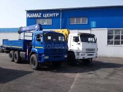 КамАЗ с манипулятором