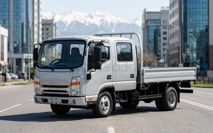 JAC N56 бортовой double cab двойная кабина