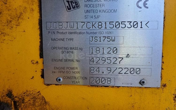 JCB JS175W
