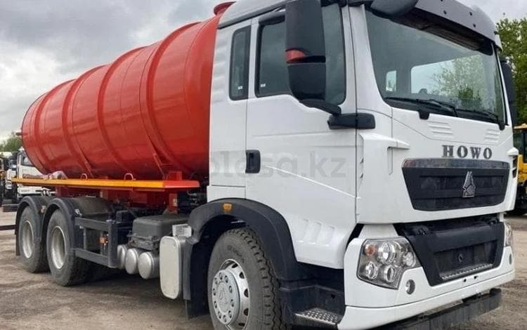 Howo Вакуумная автоцистерна МВ-14 на HOWO T5G 6х4