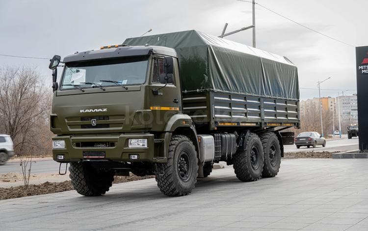 КамАЗ 43118 6x6 бортовой автомобиль борт