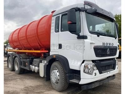 Howo Вакуумная автоцистерна МВ-14 на HOWO T5G 6х4